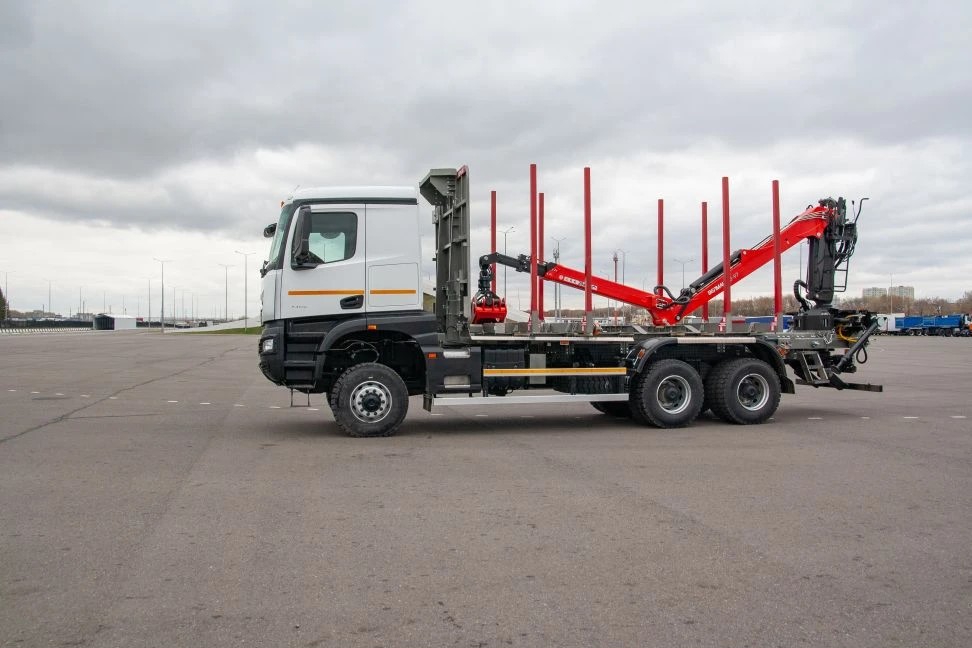 Сортиментовоз на шасси KAMAZ-65952 (6х6)